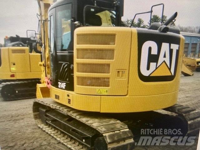 CAT 314 F Rupsgraafmachines