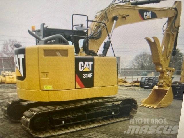 CAT 314 F Rupsgraafmachines
