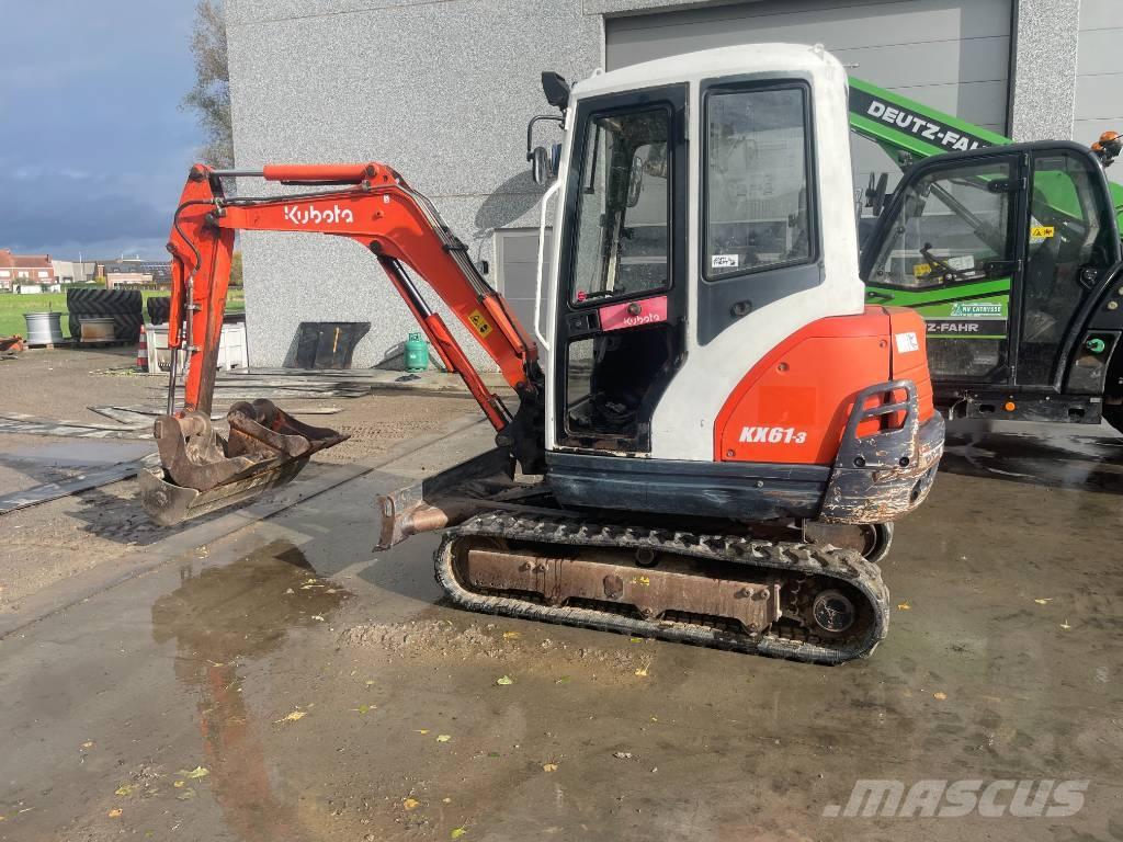 Kubota KX 61-3 Minigraafmachines < 7t
