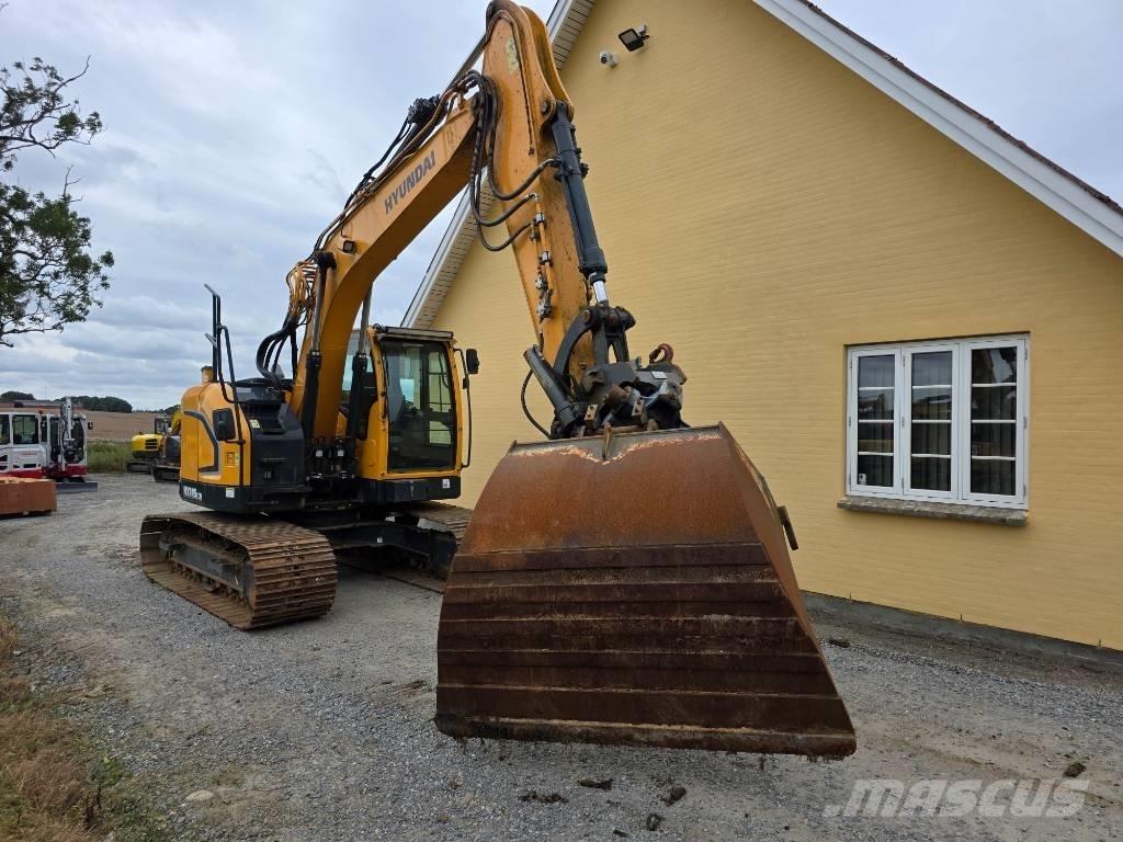 Hyundai HX 145 LCR Rupsgraafmachines