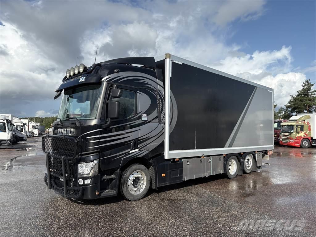 Renault T460 6x2 Bakwagens met gesloten opbouw