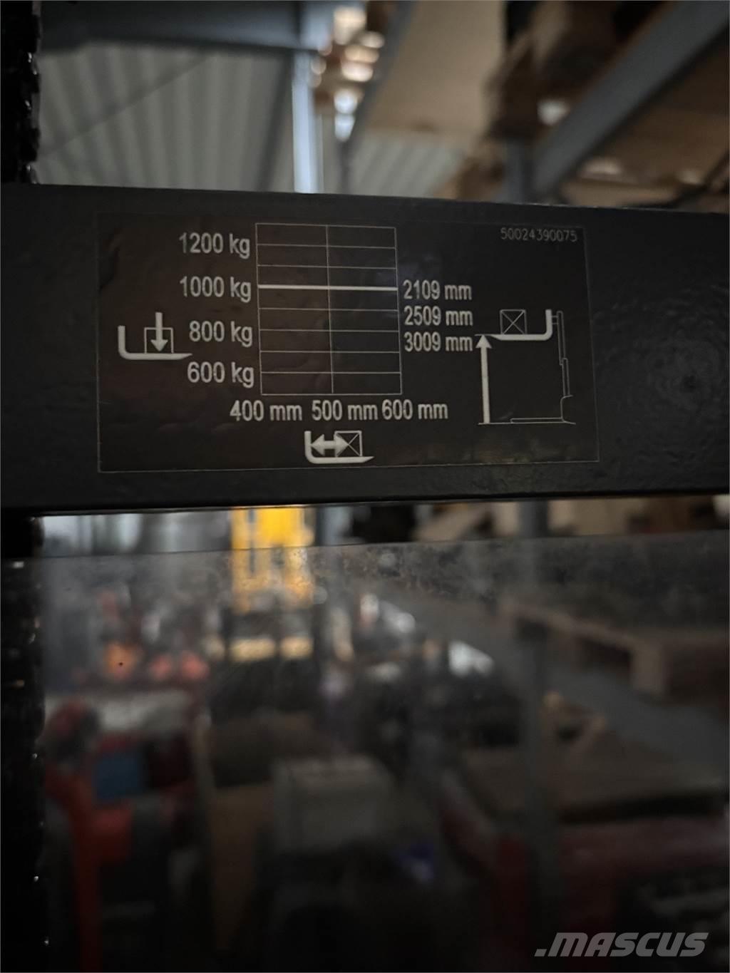 Linde L10 defekt Meeloop stapelaar
