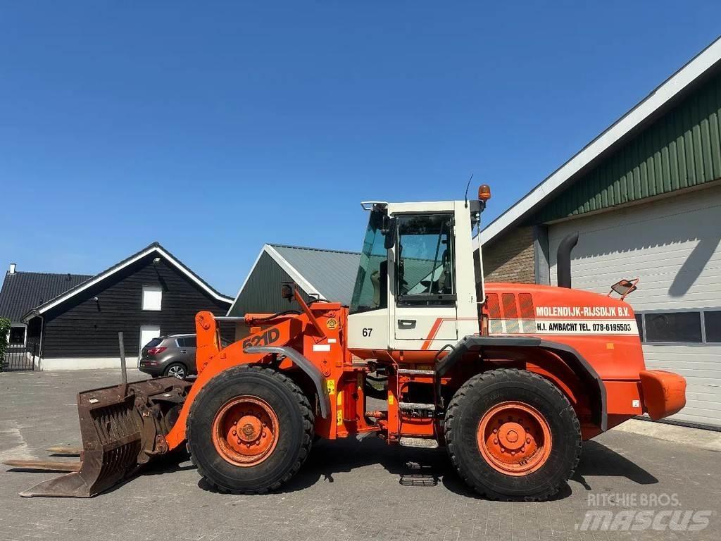 CASE 521D Wielladers