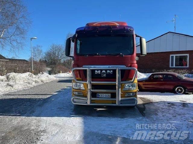 MAN TGS 26.480 Vrachtwagen met containersysteem