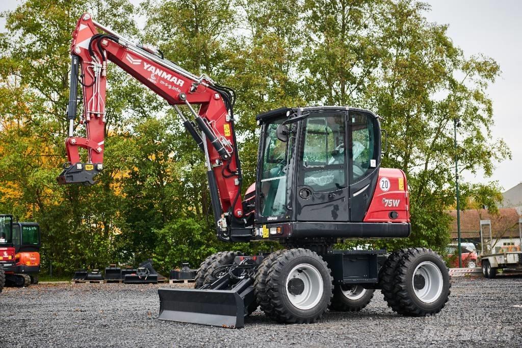 Yanmar B 75 W Wielgraafmachines