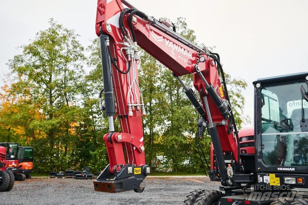 Yanmar B 75 W Wielgraafmachines