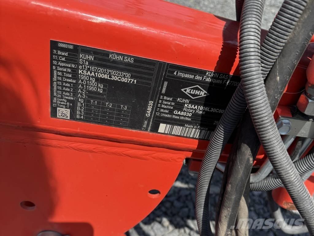 Kuhn GA 8030 Zwadharken