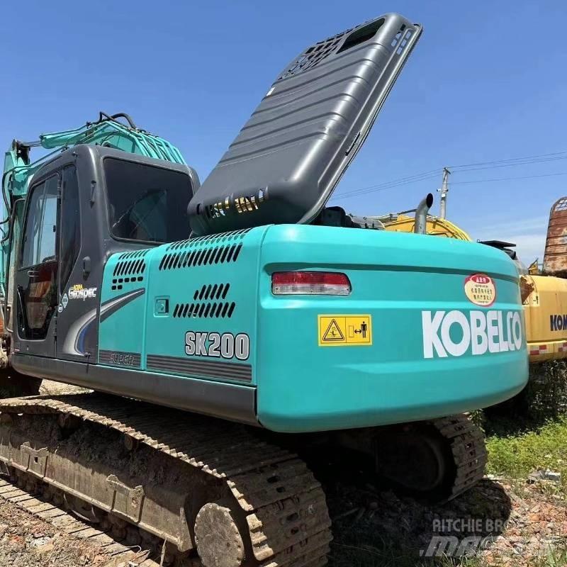 Kobelco SK 200 Rupsgraafmachines