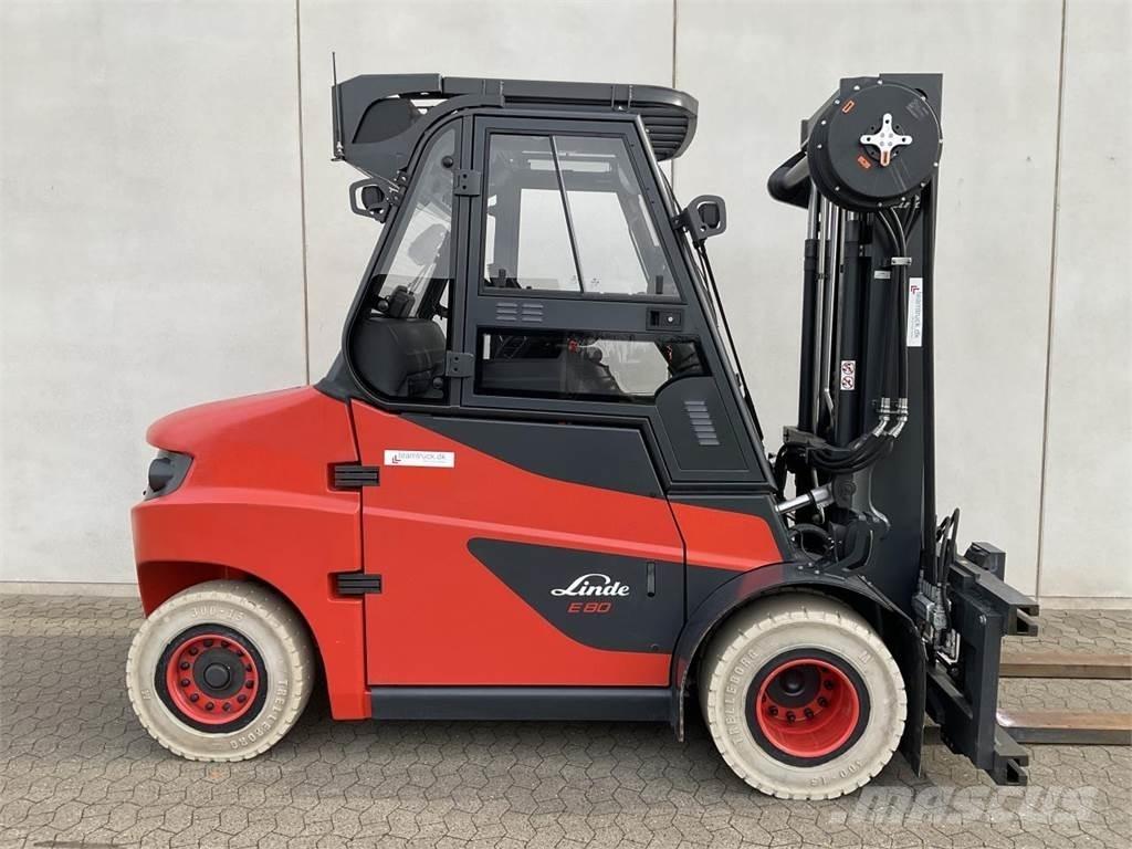 Linde E80-01/900 Elektrische heftrucks