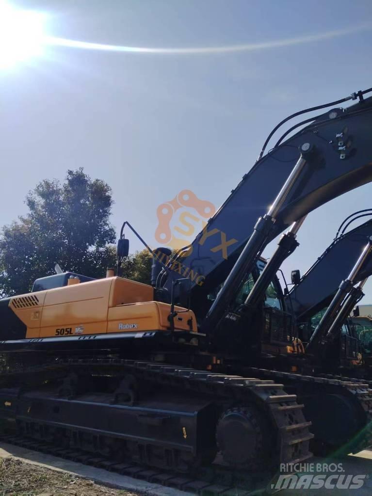 Hyundai R 505 L VS Rupsgraafmachines