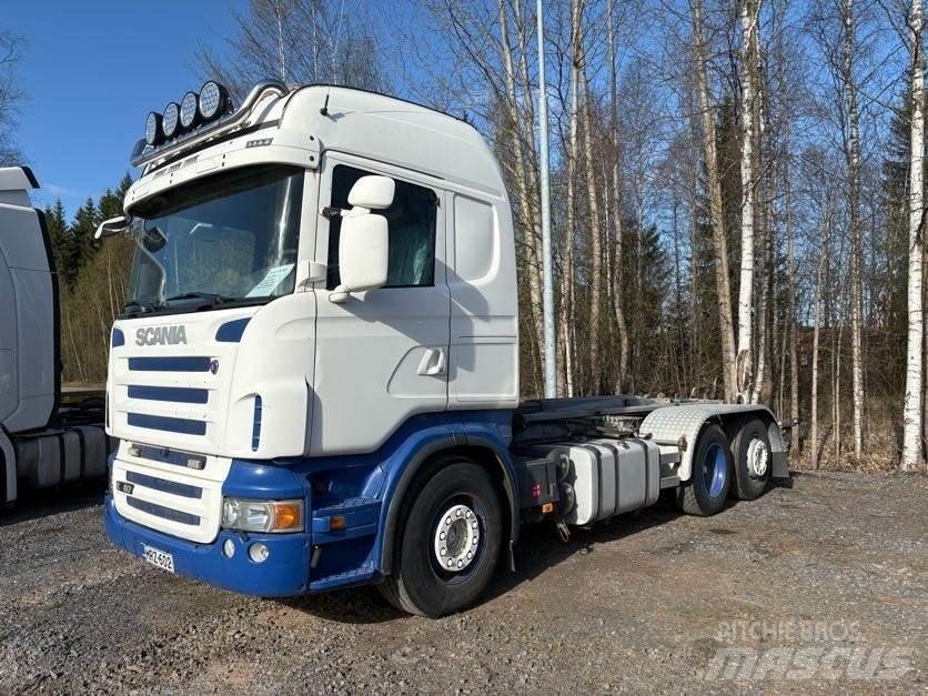 Scania R 480 Vrachtwagen met containersysteem