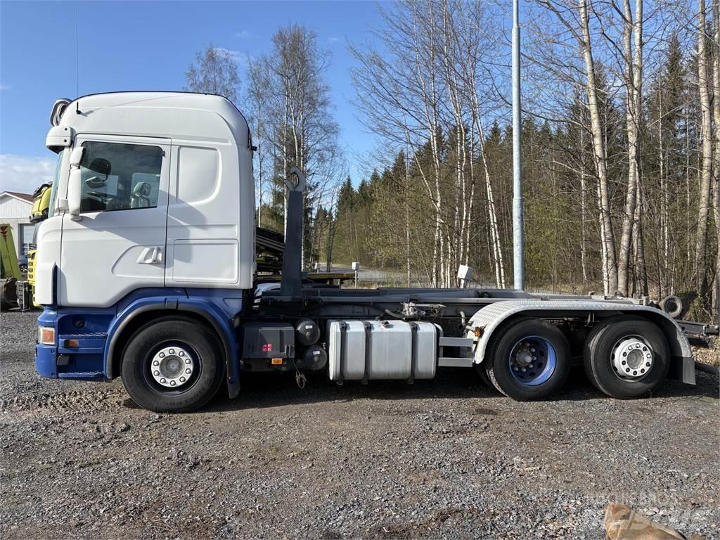 Scania R 480 Vrachtwagen met containersysteem