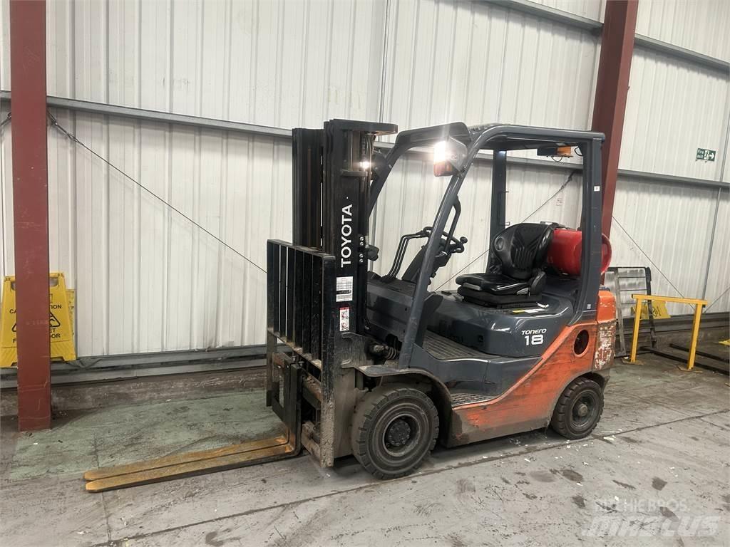 Toyota 02-8FGF18 LPG heftrucks