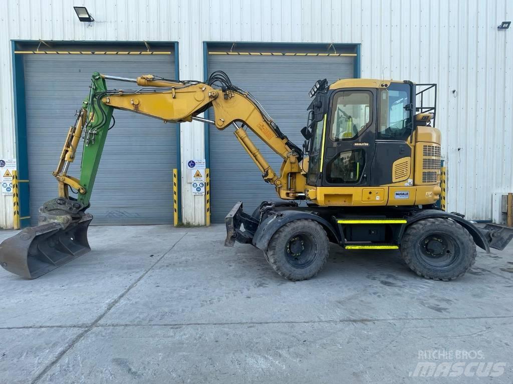 Komatsu PW118-11 Wielgraafmachines