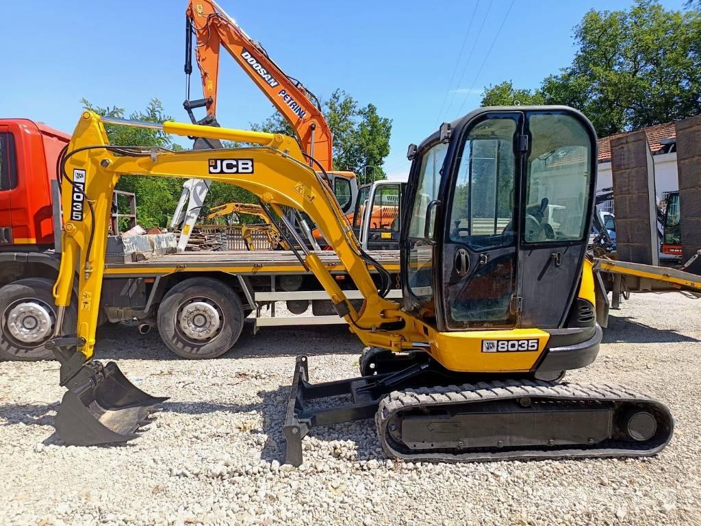 JCB 8035 ZTS Minigraafmachines < 7t
