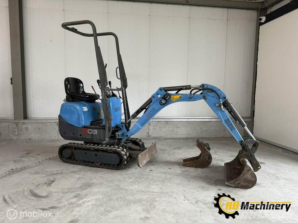 Wacker Neuson 803 Minigraafmachines < 7t