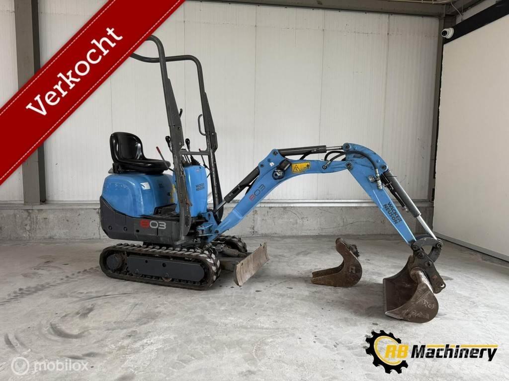 Wacker Neuson 803 Minigraafmachines < 7t