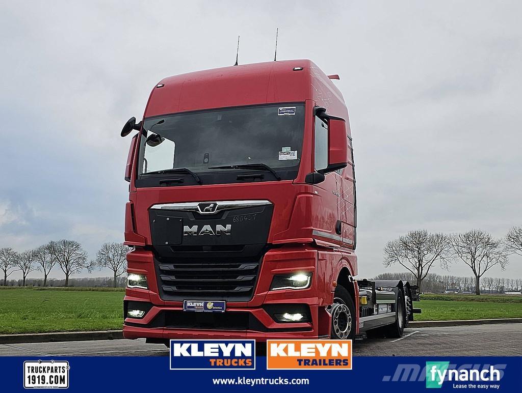 MAN 26.510 TGX Containertrucks met kabelsysteem