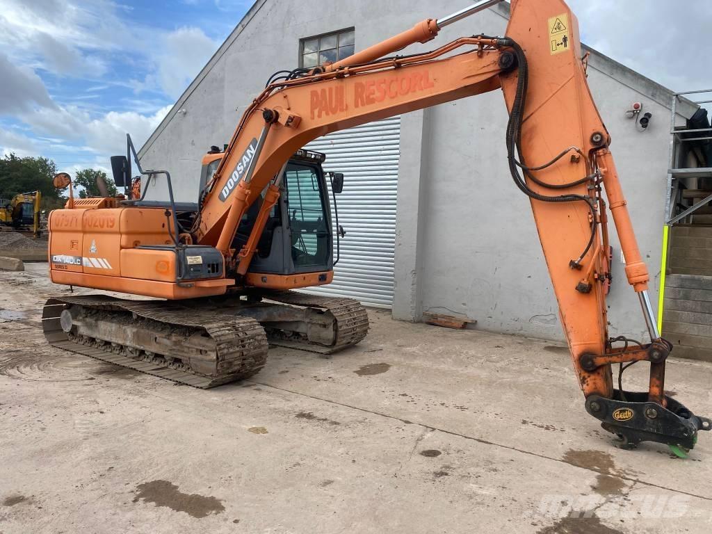 Doosan DX 140 LC-3 Rupsgraafmachines
