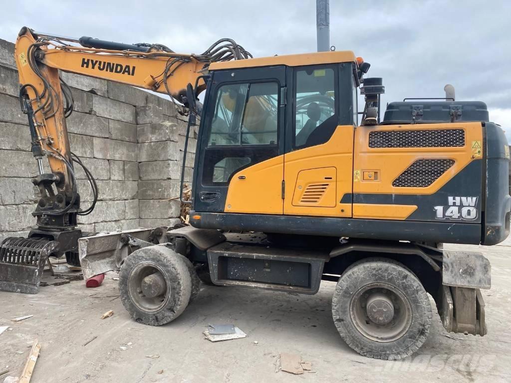 Hyundai HW 140 Wielgraafmachines