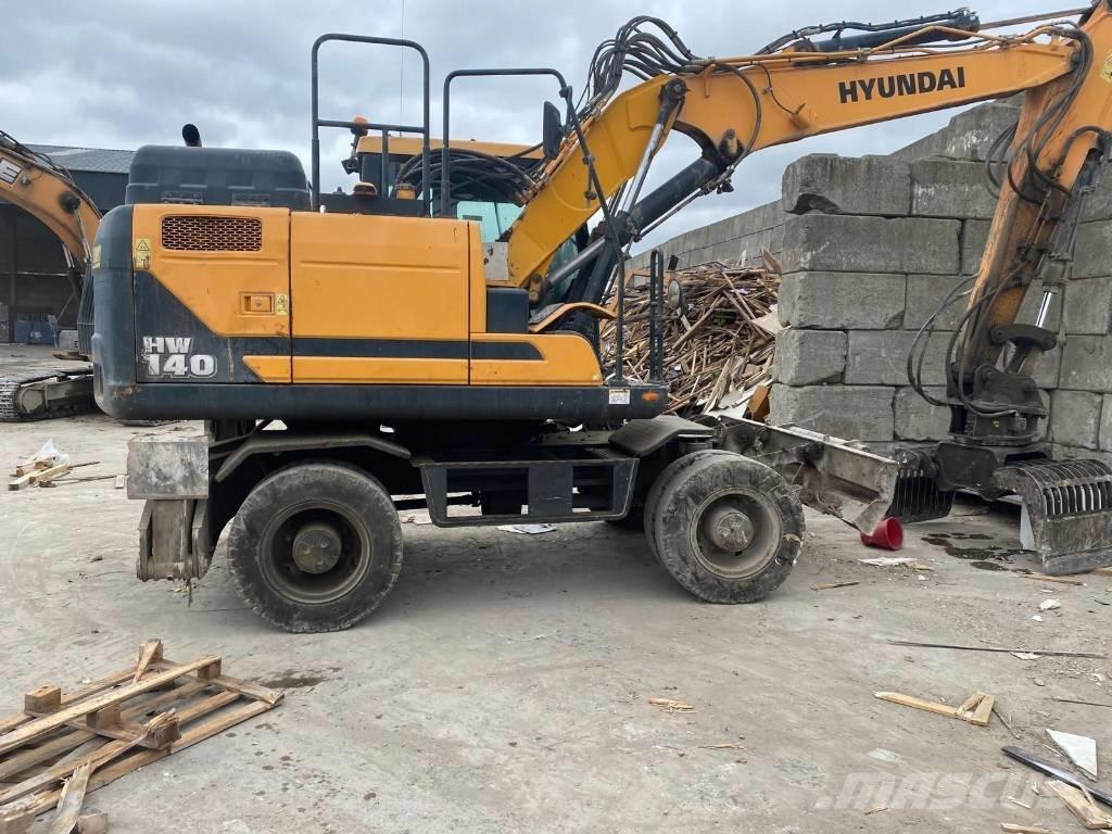 Hyundai HW 140 Wielgraafmachines