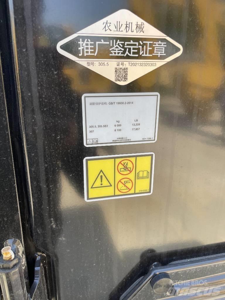 CAT 305.5 Rupsgraafmachines