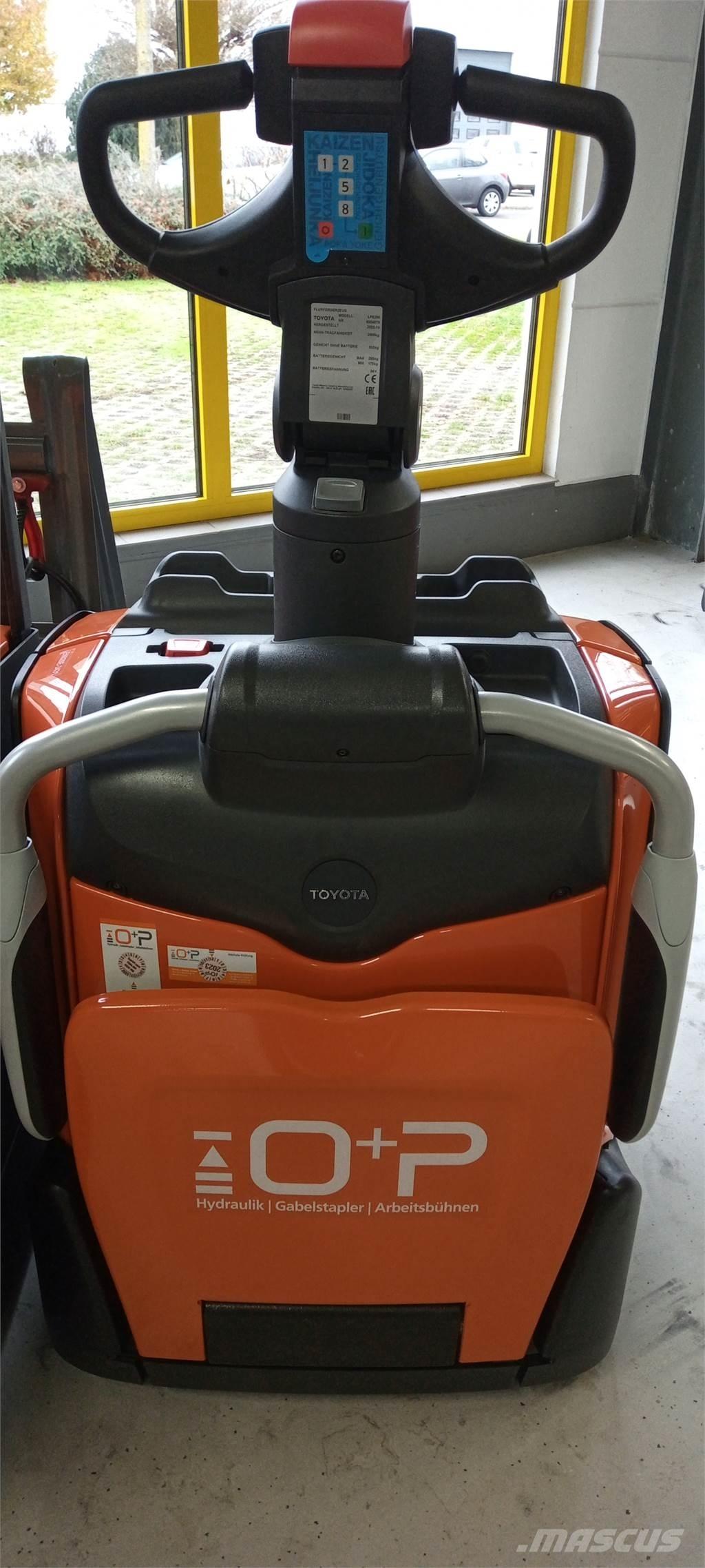 Toyota LPE200 Electro-pallettrucks