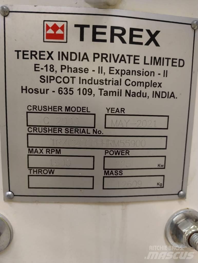 Terex Canica 2000 Vergruizers