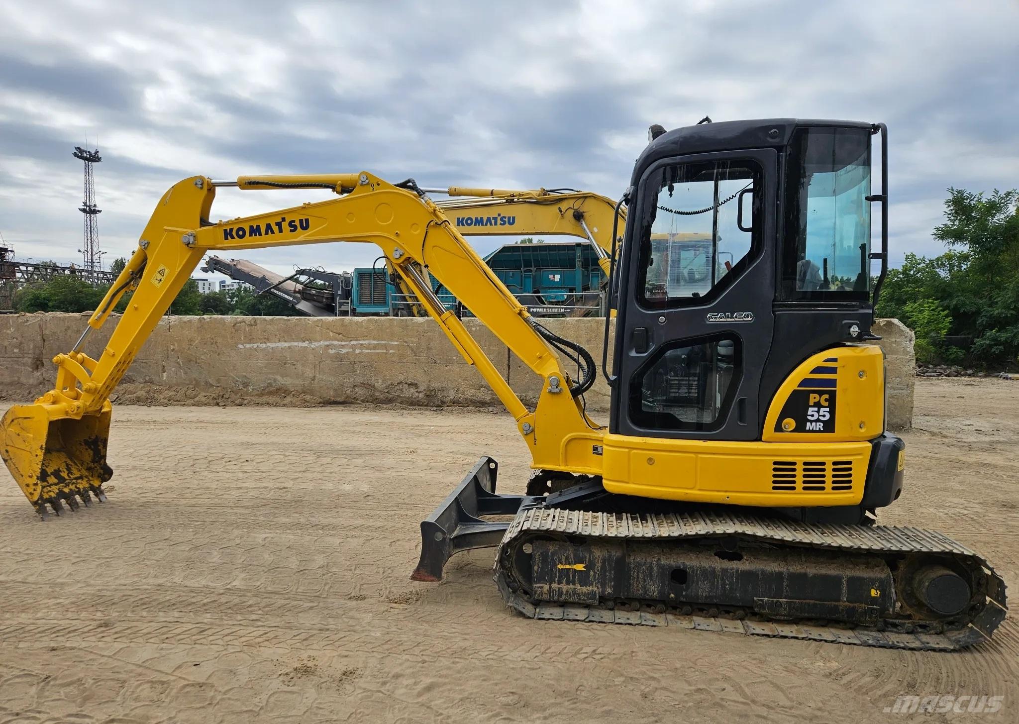 Komatsu PC55 Rupsgraafmachines