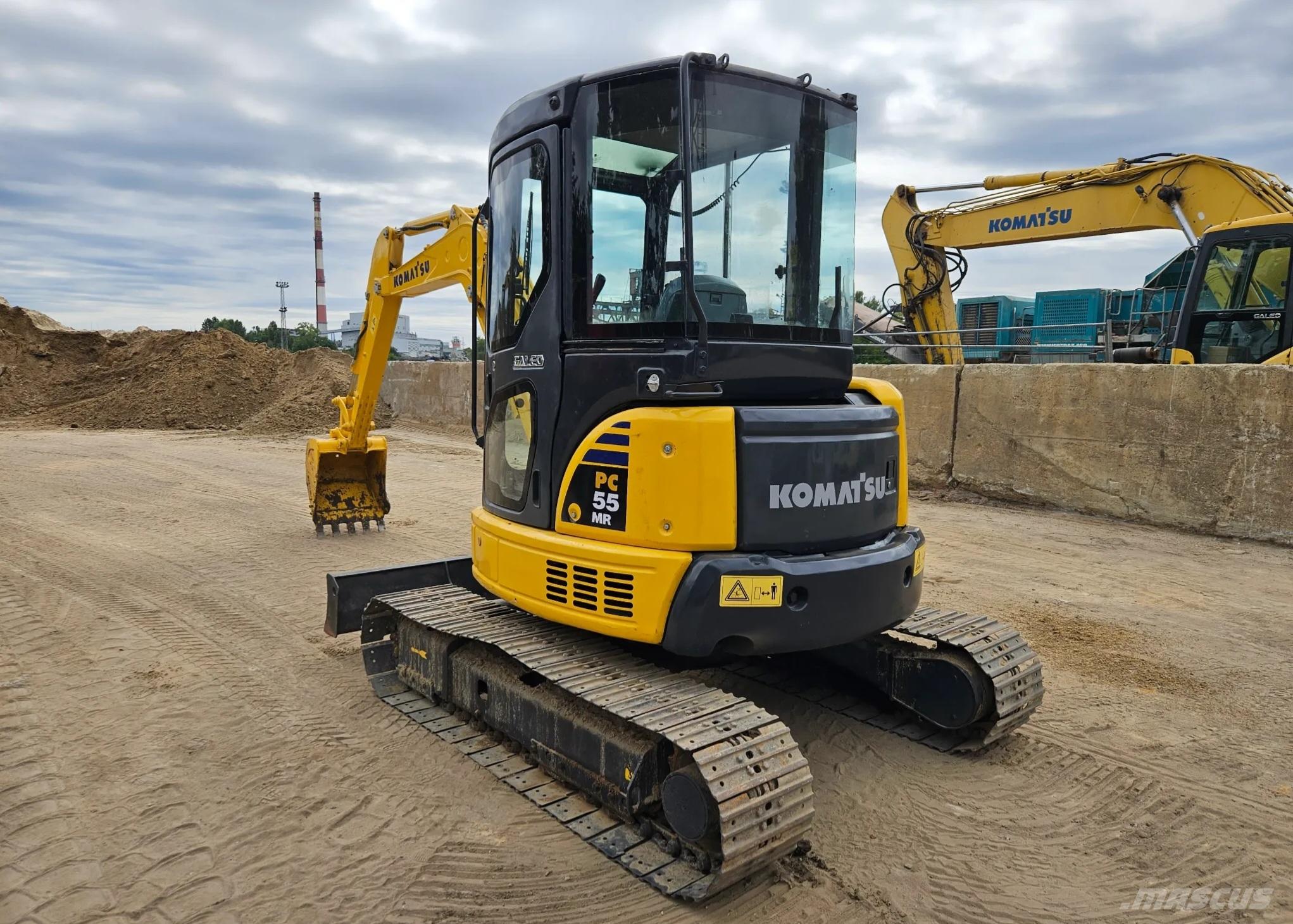 Komatsu PC55 Rupsgraafmachines