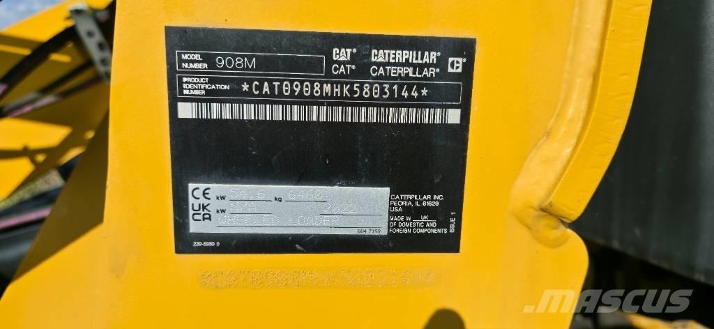 CAT 908M , 908 Wielladers