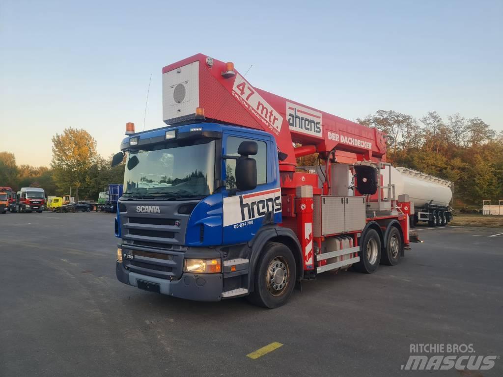 Scania P 380 Auto hoogwerkers