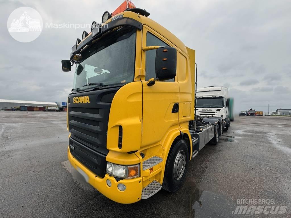 Scania R 420 LB Vrachtwagen met containersysteem