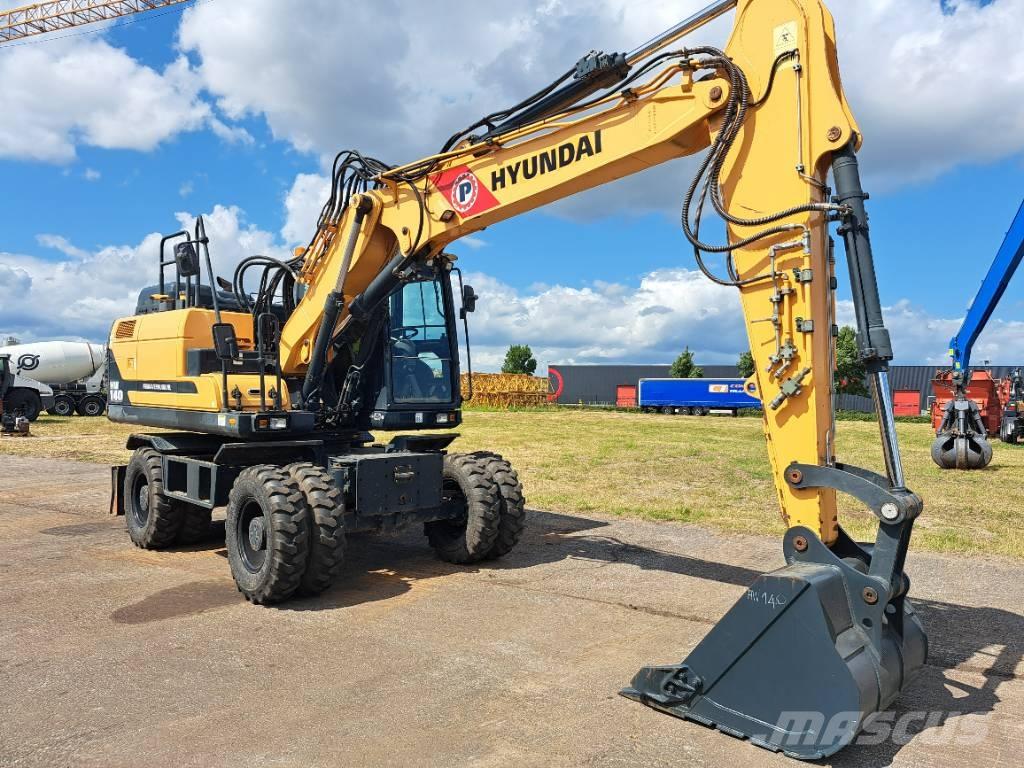 Hyundai HW140 Wielgraafmachines