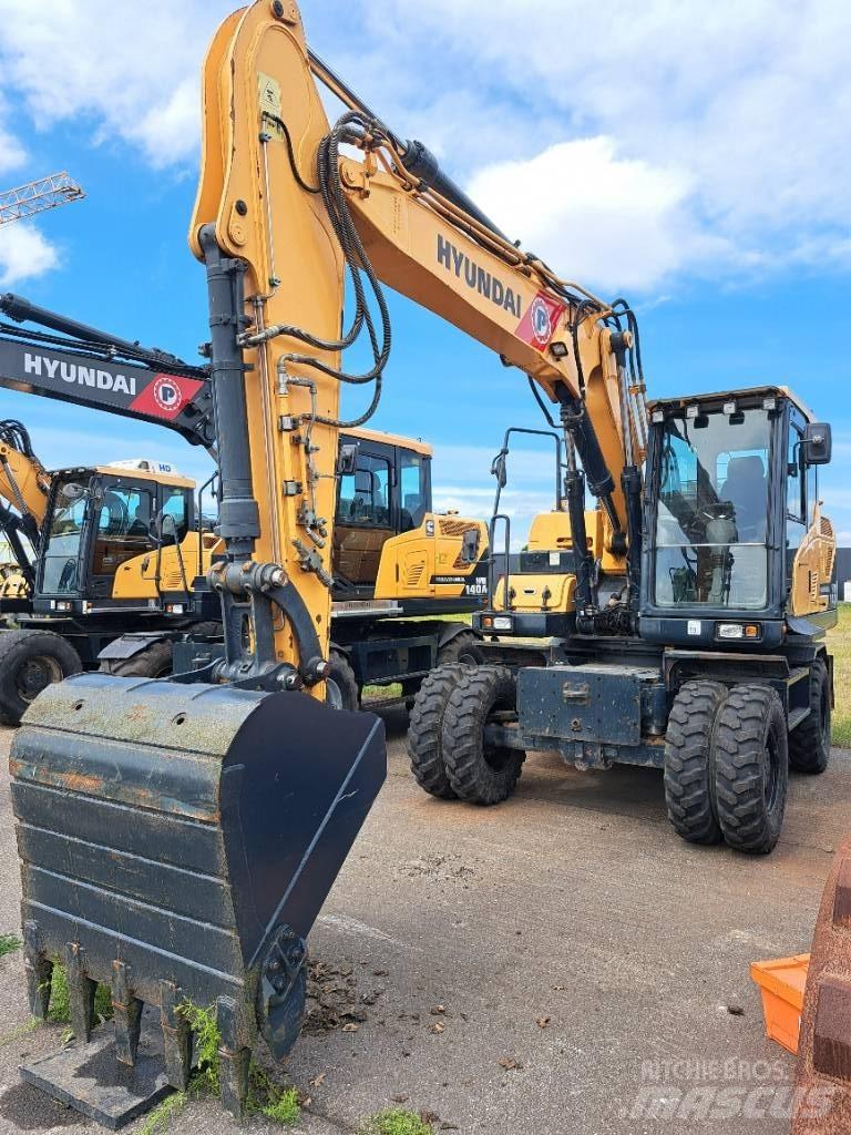 Hyundai HW140 Wielgraafmachines