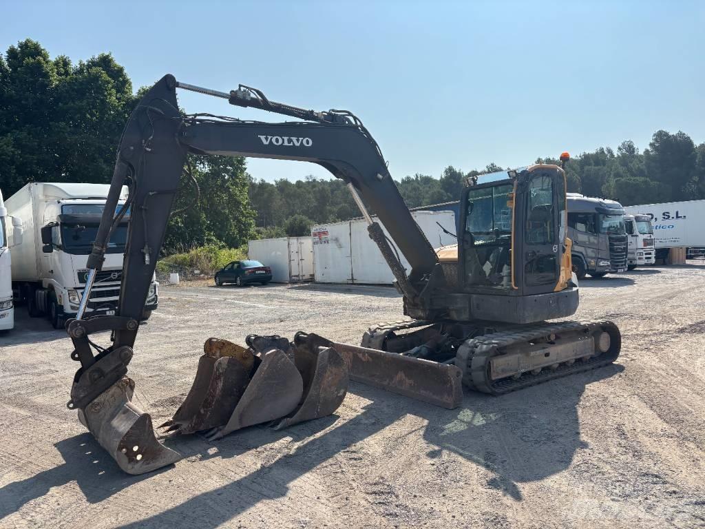 Volvo ECR 88 D Midigraafmachines 7t - 12t