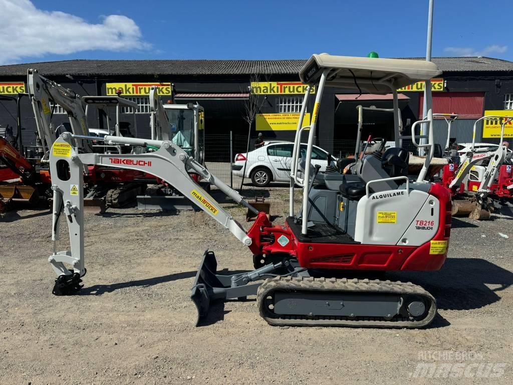 Takeuchi TB 216 Minigraafmachines < 7t