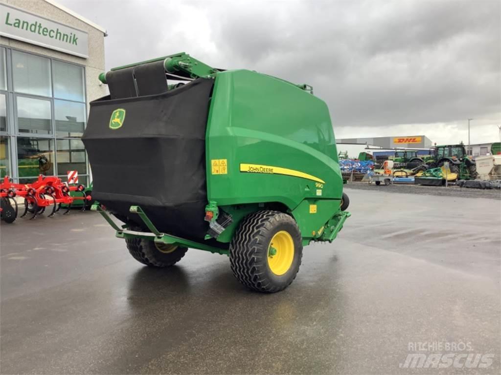 John Deere 990 Ronde-balenpersen