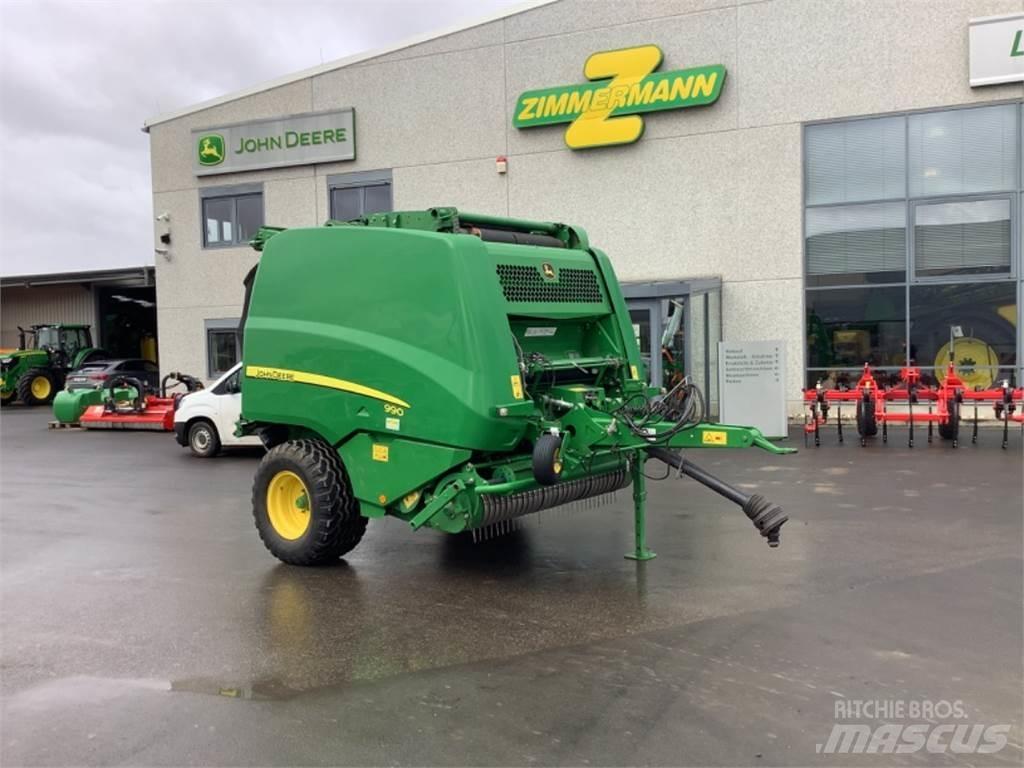 John Deere 990 Ronde-balenpersen