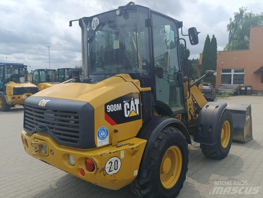 CAT 908M Wielladers