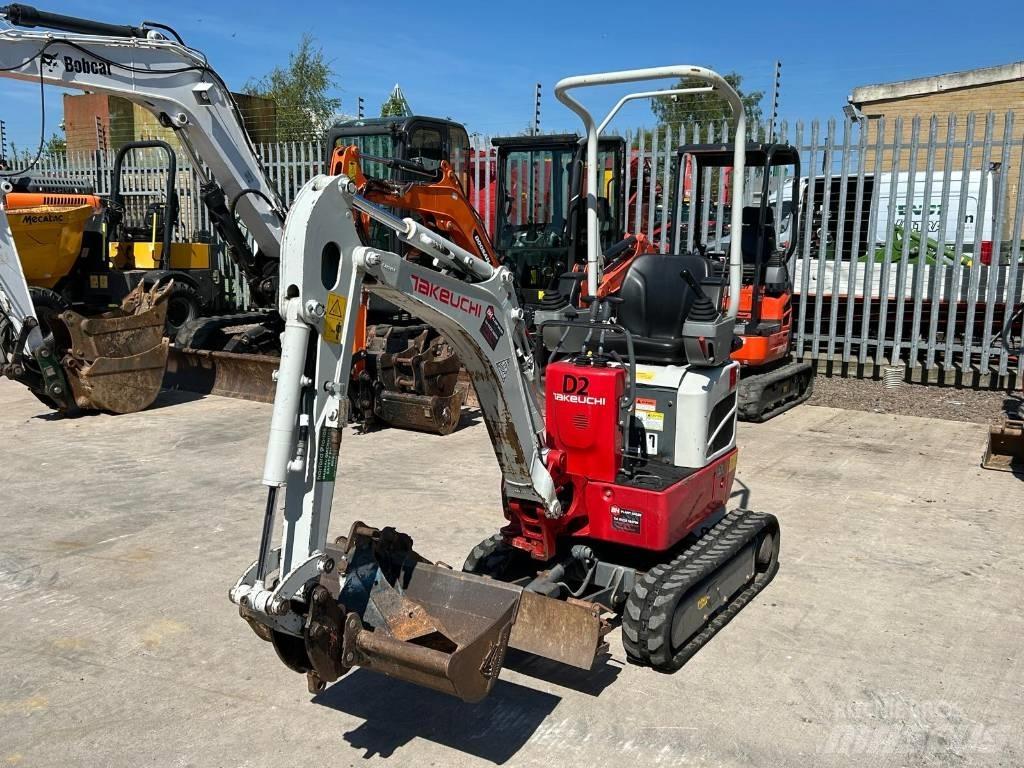 Takeuchi TB 210 R Minigraafmachines < 7t