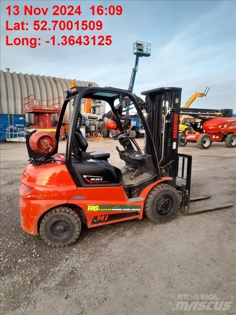 Manitou MI 25 G LPG heftrucks
