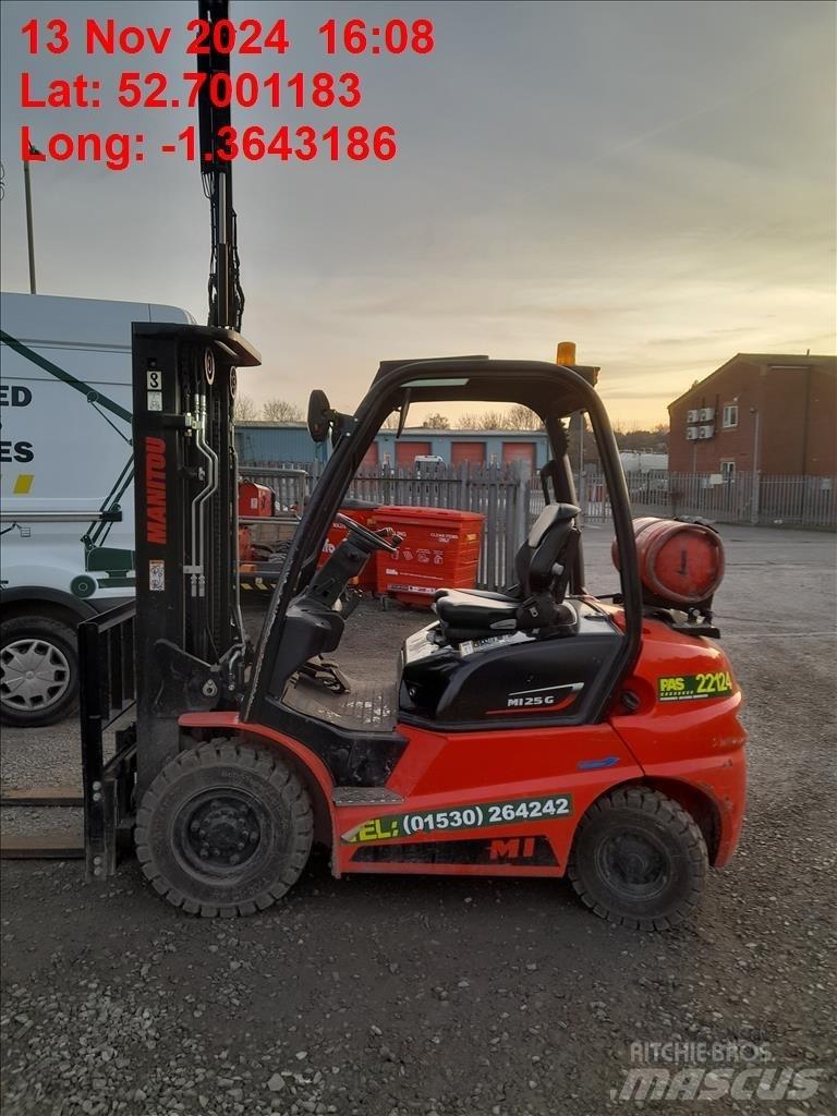 Manitou MI 25 G LPG heftrucks