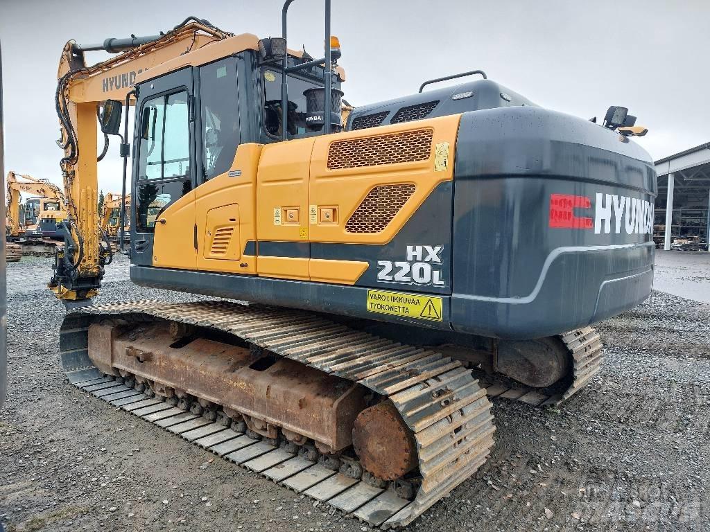 Hyundai HX 220 L Rupsgraafmachines