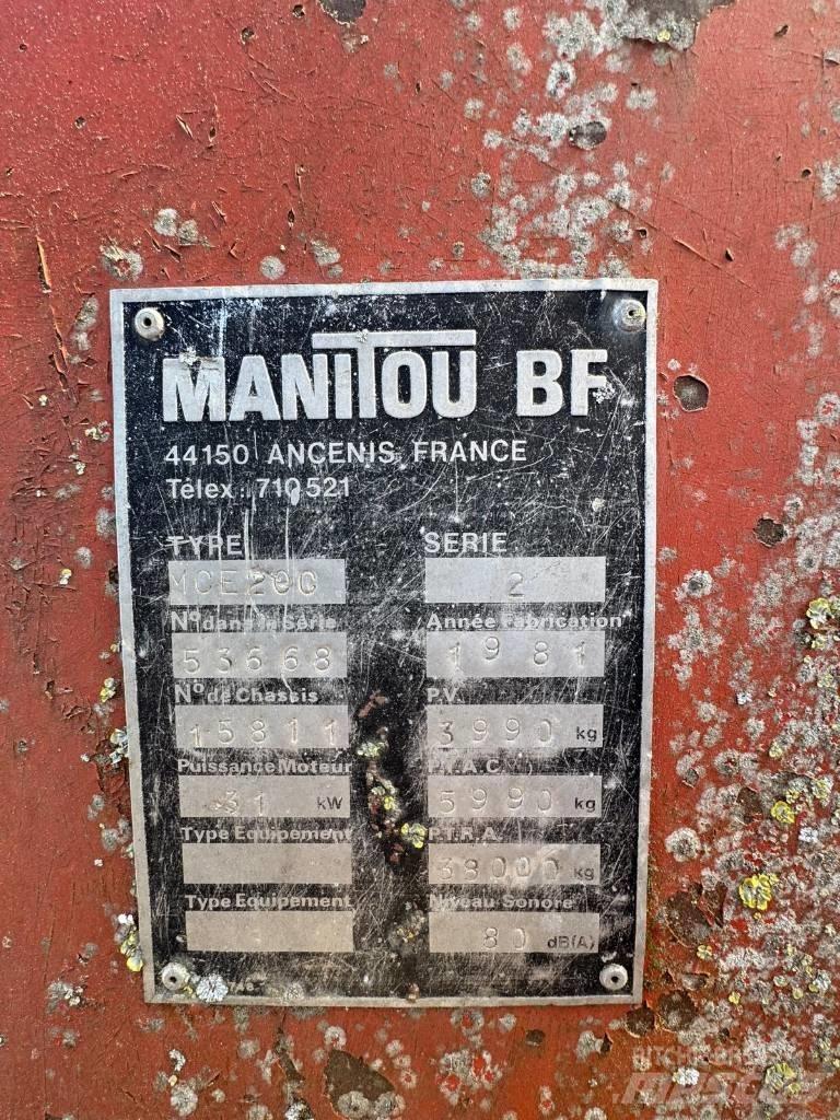 Manitou MCE 20 C Diesel heftrucks