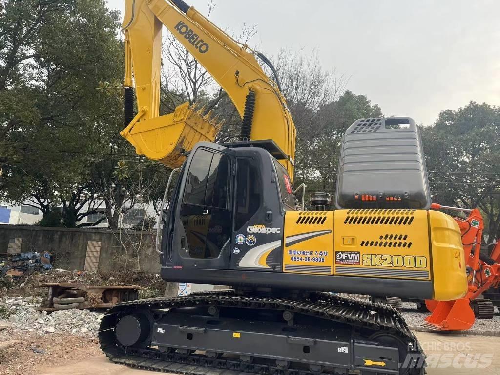 Kobelco SK 200 Rupsgraafmachines