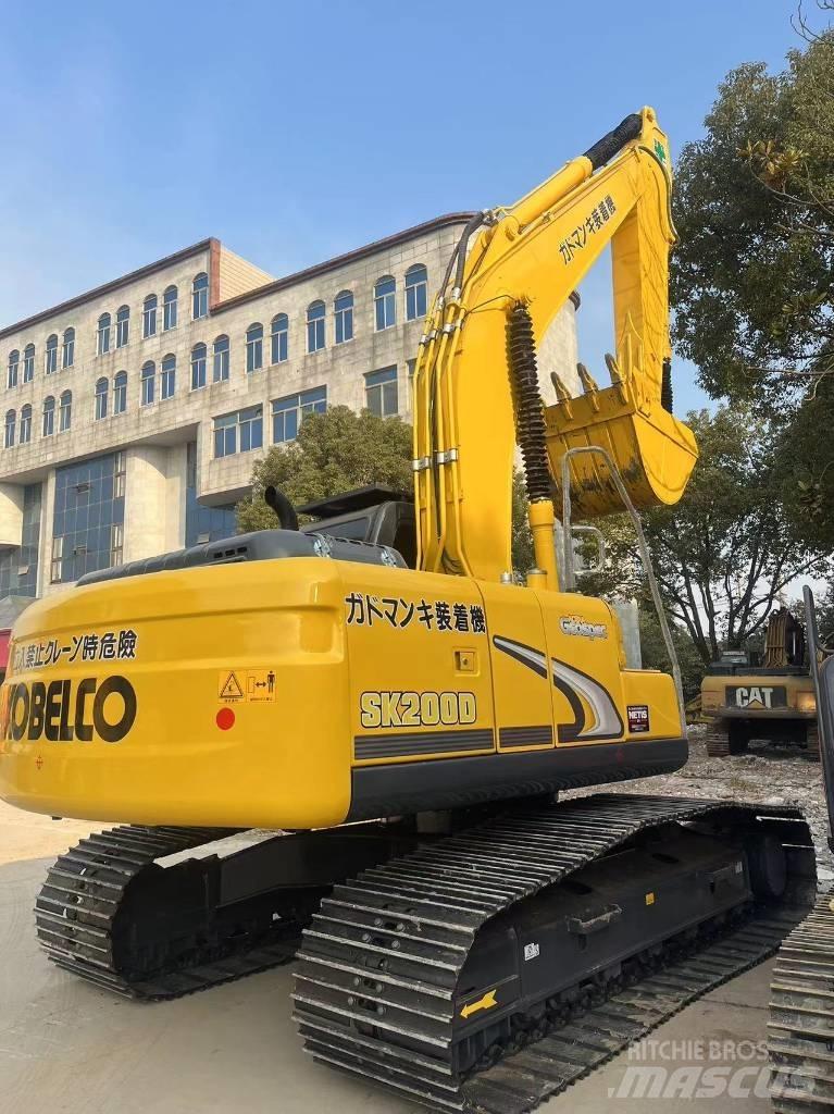 Kobelco SK 200 Rupsgraafmachines