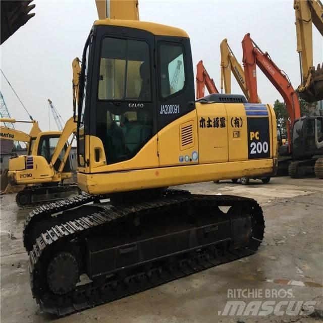 Komatsu PC 200-7 Rupsgraafmachines