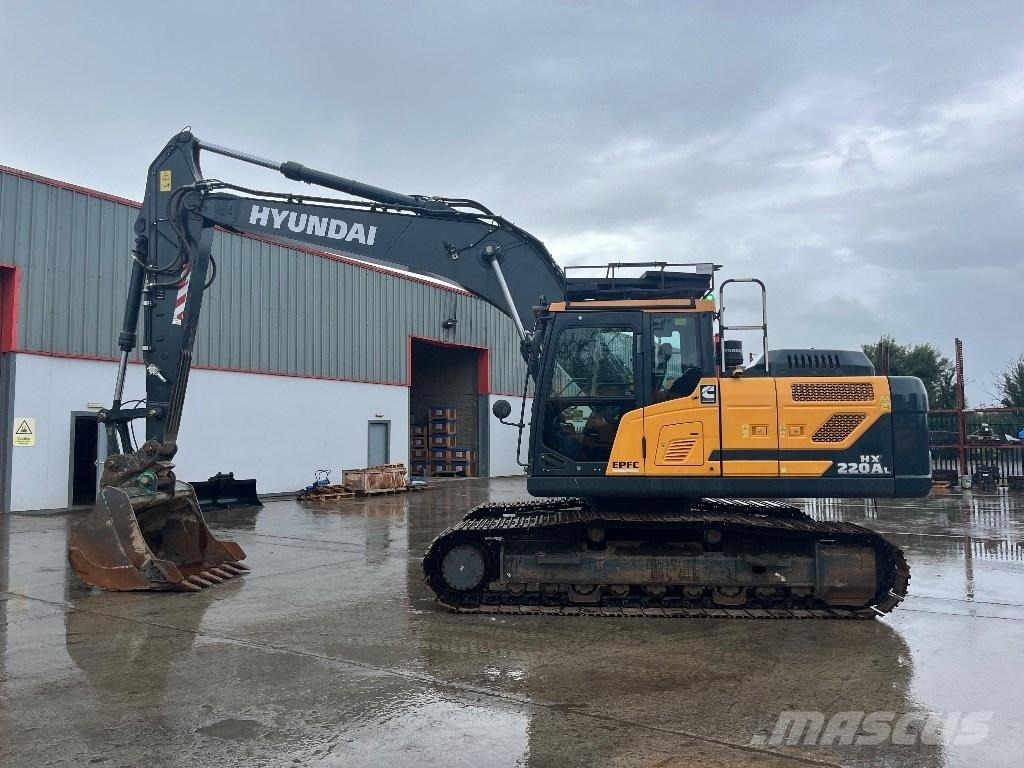 Hyundai HX 220 AL Rupsgraafmachines