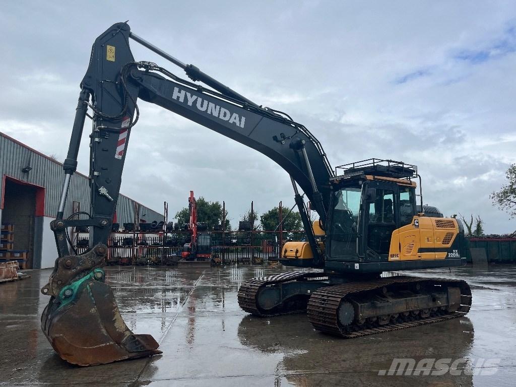 Hyundai HX 220 AL Rupsgraafmachines
